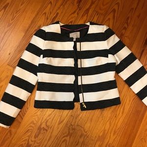 Banana Republic Women’s Striped Blazer - Size 12
